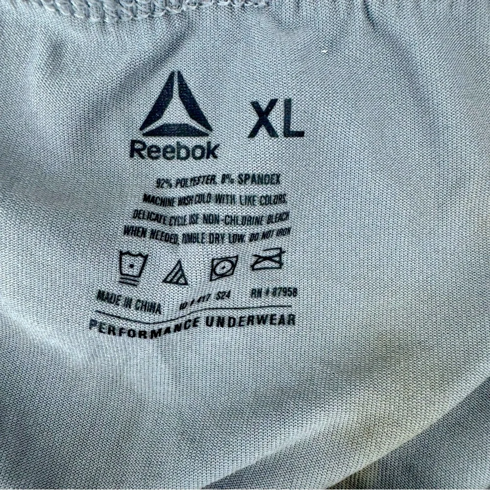 Reebok Men's Charcoal‎ Boxer Briefs